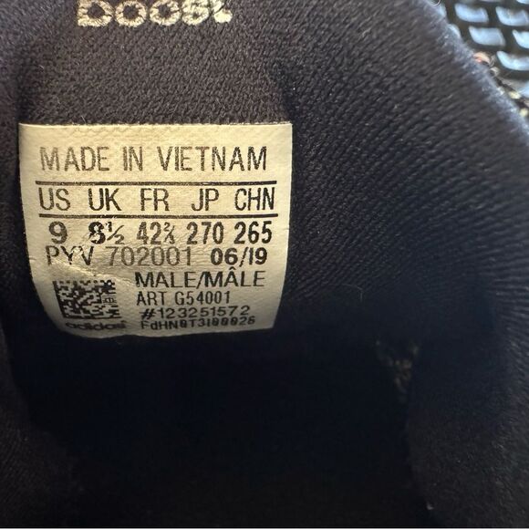 Adidas UltraBoost 3.0 Multicolor Static G54001 Men’s Size 9 Running Shoes - Picture 4 of 7